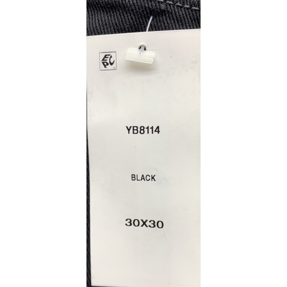 Urban Pipeline Mens Jeans Sz 30 x 30‎ Black Relaxed Fit Tapered Slightly - Picture 12 of 16